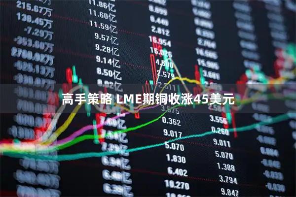 高手策略 LME期铜收涨45美元